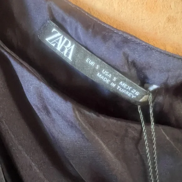 NWT Zara jumpsuit size S blue - Picture 4 of 9